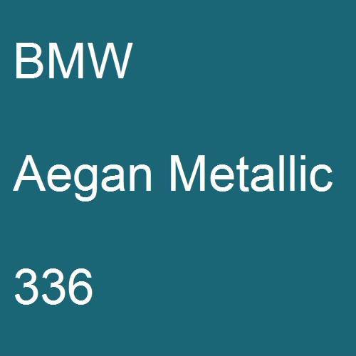 BMW, Aegan Metallic, 336.